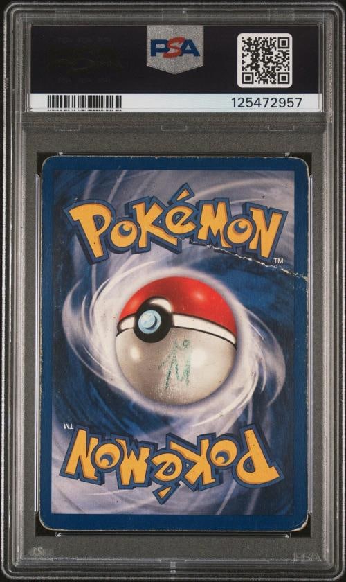 1999 POKEMON BASE SET SHADOWLESS #4 CHARIZARD-HOLO PSA 1 (MK) - 2
