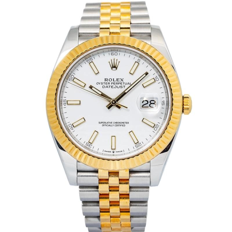 Rolex Datejust 126333 2019 Card Jubilee Stainless Steel White Index 41mm: Condition: Pre-owned - Good: This item has been gently used but is in good condition. It might have a few signs ... Read moreabout the conditionPre-owned - Good: This item has been gently used but is 