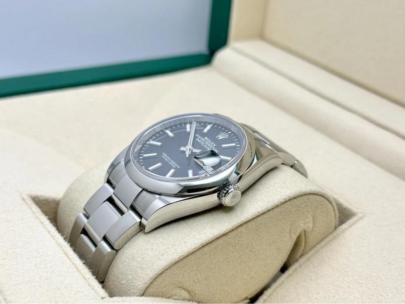 Rolex Datejust 126200 36mm Black Dial Stainless Steel Box Paper - 3