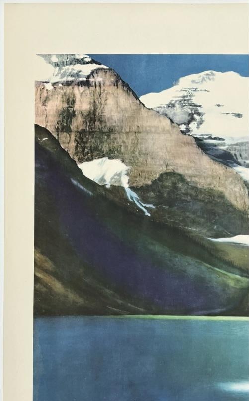 Original Vintage Poster LAKE LOUISE CANADIAN PACIFIC Canada Travel Tourism OL - 2