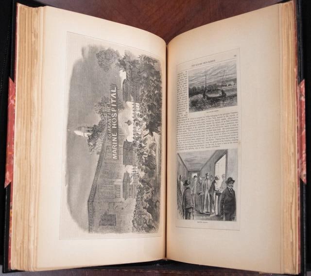 1897 New York and It's Environs LgQuarto 12" Tall Fine Leather Extra Illustrated - 14