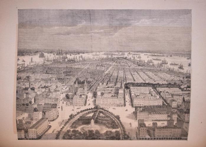 1897 New York and It's Environs LgQuarto 12" Tall Fine Leather Extra Illustrated - 15