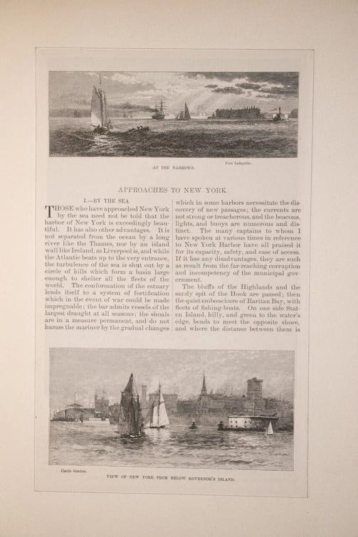 1897 New York and It's Environs LgQuarto 12" Tall Fine Leather Extra Illustrated - 8
