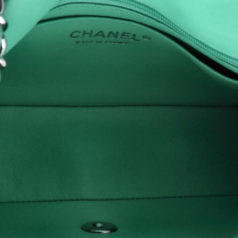 Chanel Classic Single Flap Bag Quilted Lambskin Mini - 5