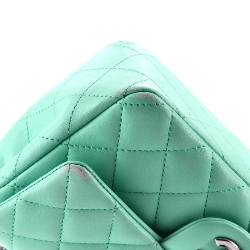 Chanel Classic Single Flap Bag Quilted Lambskin Mini - 6