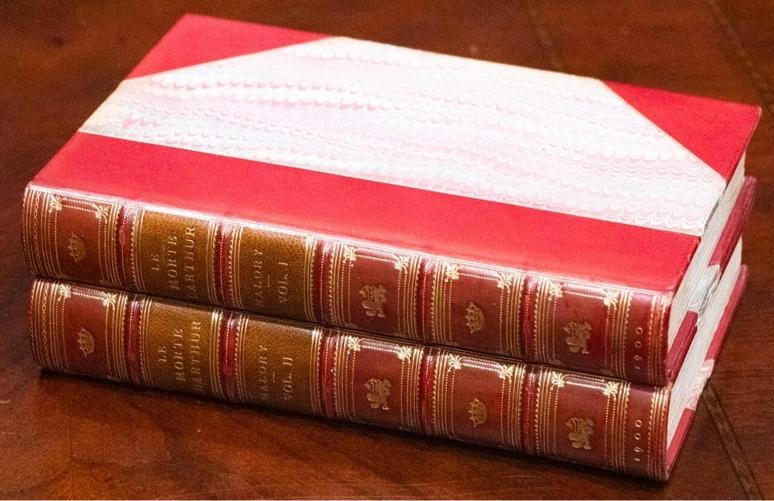 1900 King Arthur & His Noble Knights Fine Leather Bound by Sangorski & Sutcliffe - 2