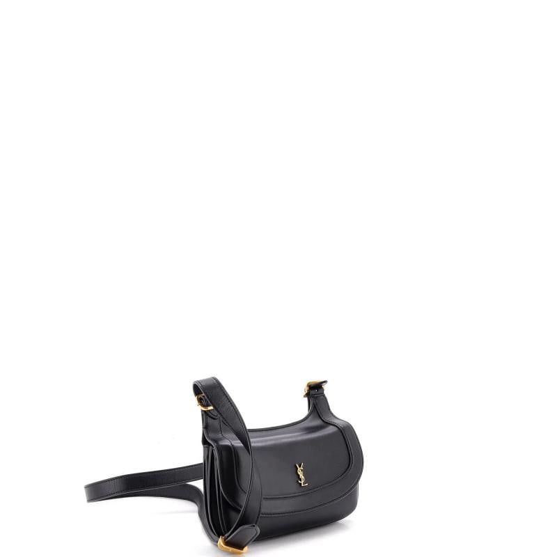 Saint Laurent Charlie Shoulder Bag Leather Small - 2