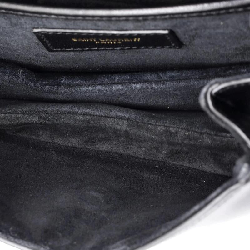 Saint Laurent Charlie Shoulder Bag Leather Small - 5
