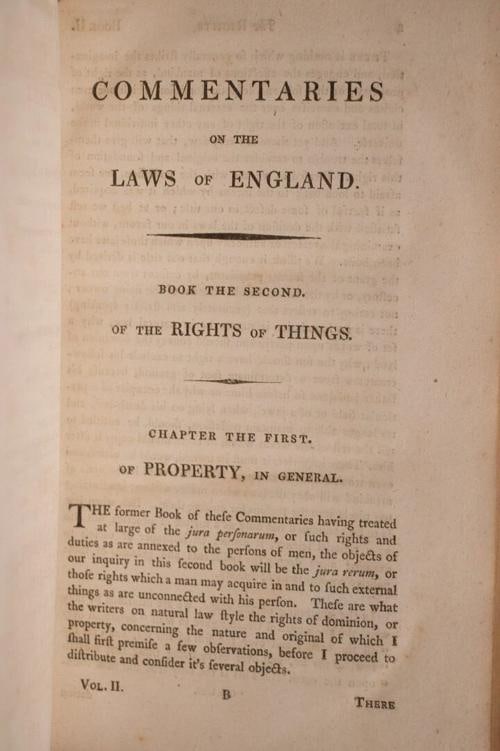 1809 COMMENTARIES ON THE LAWS OF ENGLAND William Blackstone Fine Leather Binding - 12