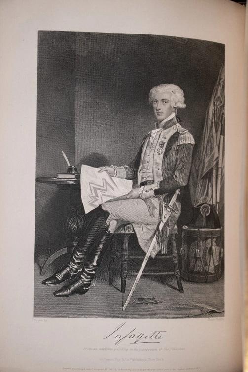 1862 National Portrait Gallery of Eminent Americans 1st edition Fine Leather 11" - 14