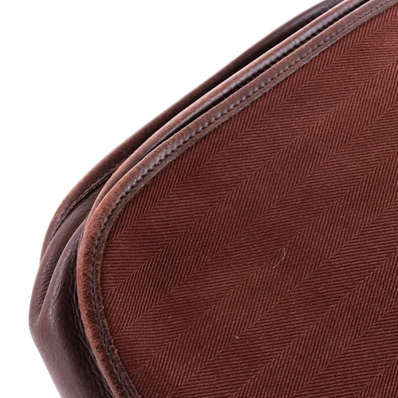 Hermes Evelyne Bag Gen I Toile and Leather PM - 8