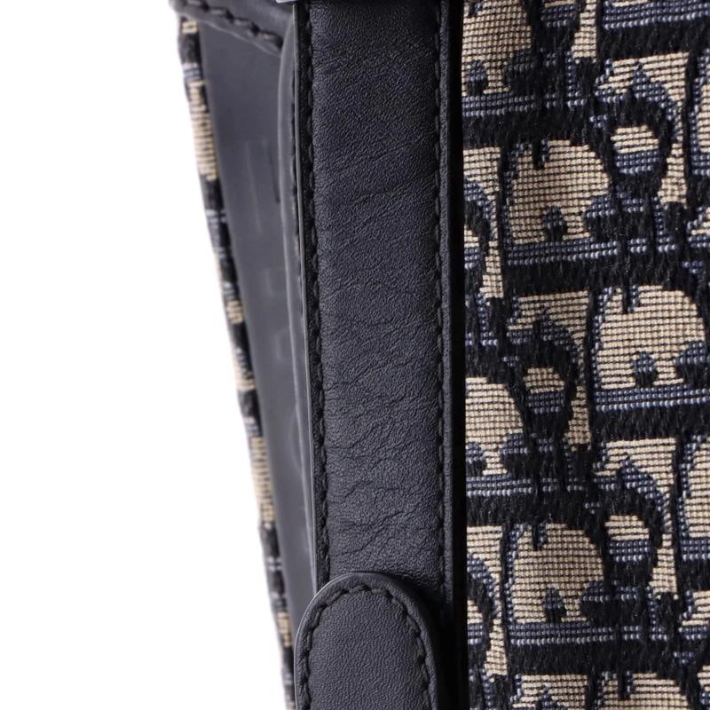 Christian Dior Bobby Flap Bag Oblique Canvas Medium - 6