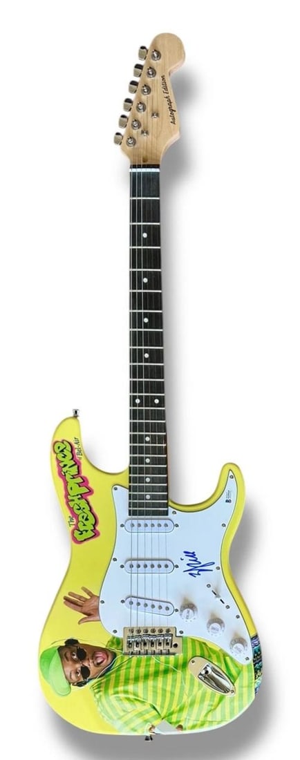 Will Smith Signed Guitar Custom Graphics Beckett COA The Fresh Prince of Bel-Air - 3