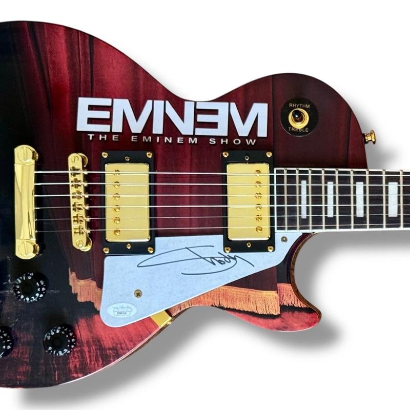 Eminem Signed Guitar Custom Graphics JSA COA The Eminem Show Slim Shady - 2