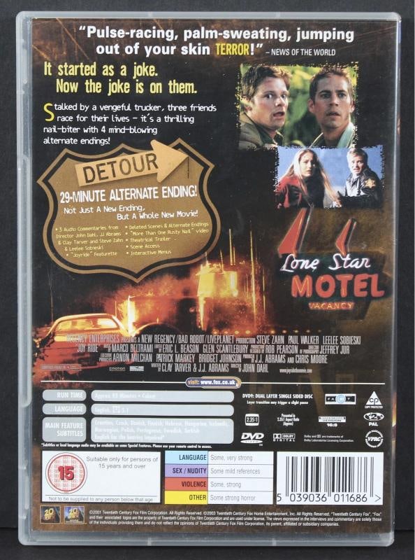 Paul Walker Authentic Signed Roadkill DVD Cover Auto Graded Mint 9! BAS #AB39343 - 3