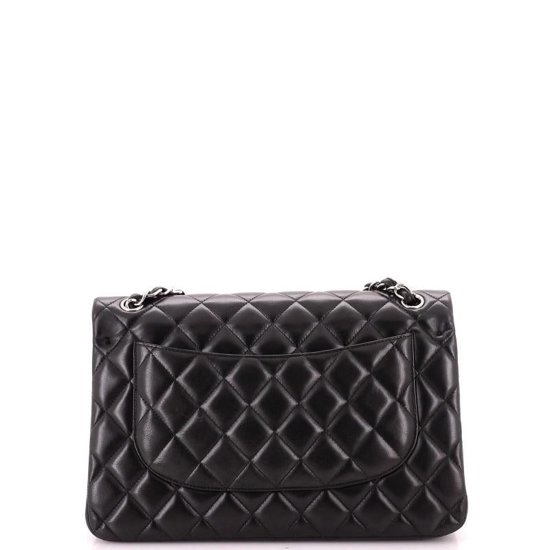 Chanel Classic Double Flap Bag Quilted Lambskin Jumbo - 3