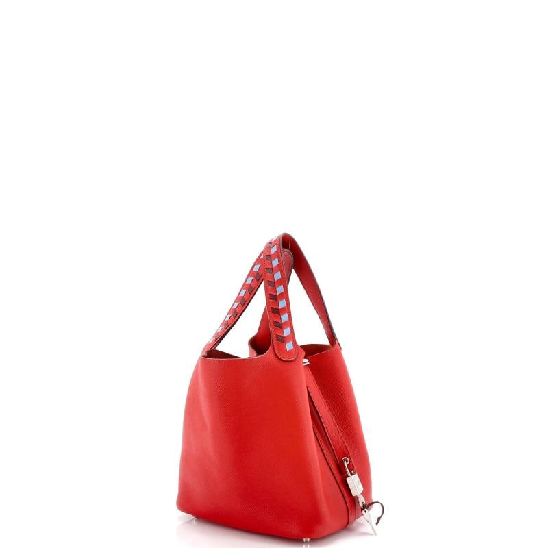 Hermes Picotin Lock Bag Tressage Epsom PM - 2