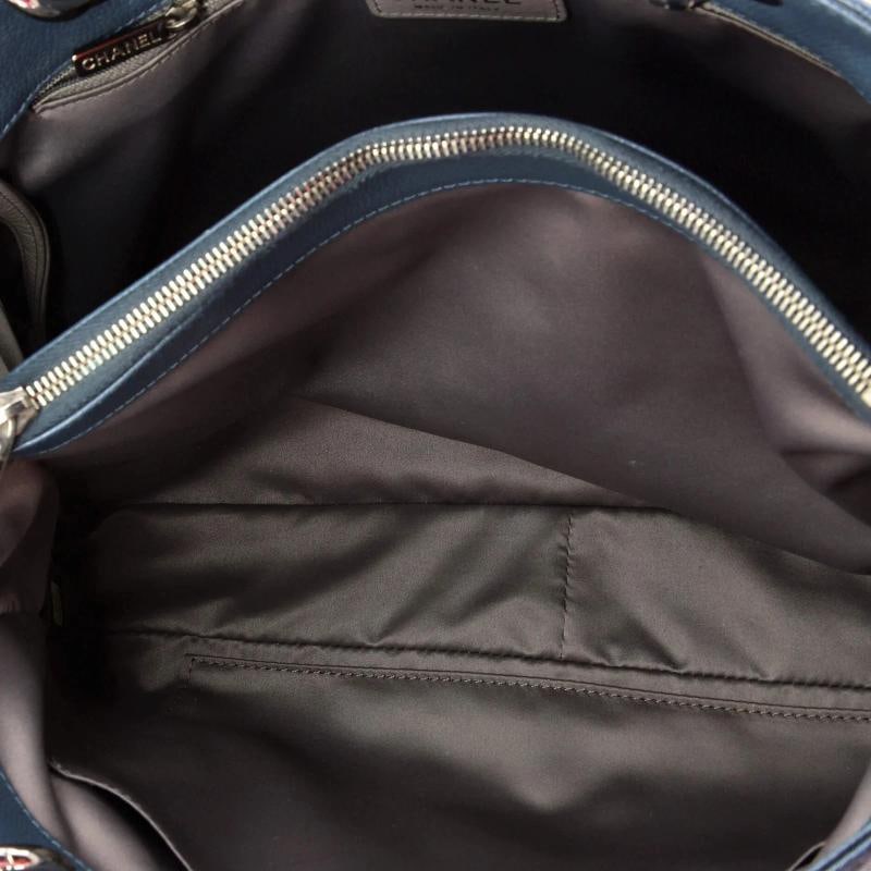 Chanel Grand Shopping Tote Quilted Caviar - 5