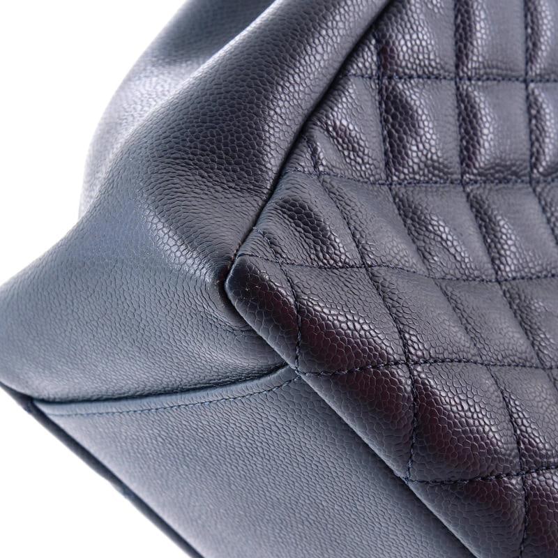 Chanel Grand Shopping Tote Quilted Caviar - 6