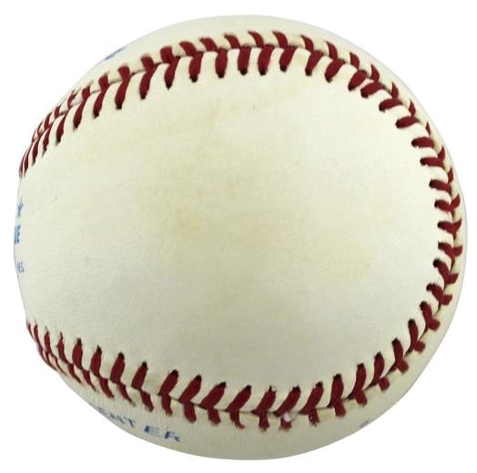 Yankees Mickey Charles Mantle Authentic Signed Oal Baseball JSA #BB32645 - 5