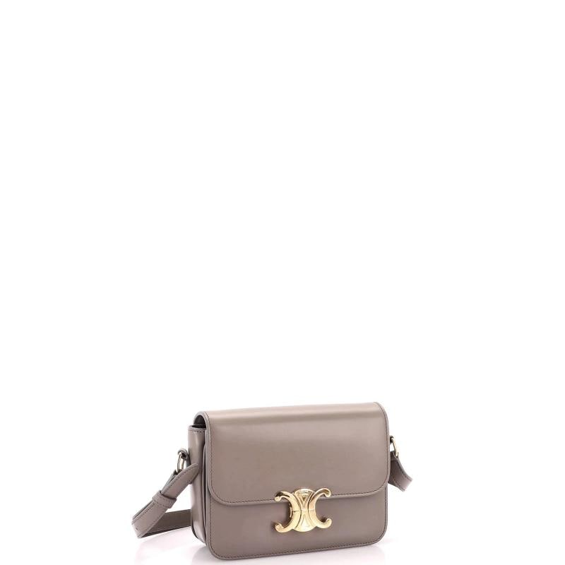 Celine Triomphe Shoulder Bag Smooth Calfskin Teen - 2