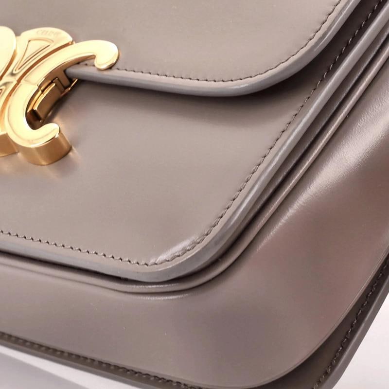 Celine Triomphe Shoulder Bag Smooth Calfskin Teen - 6