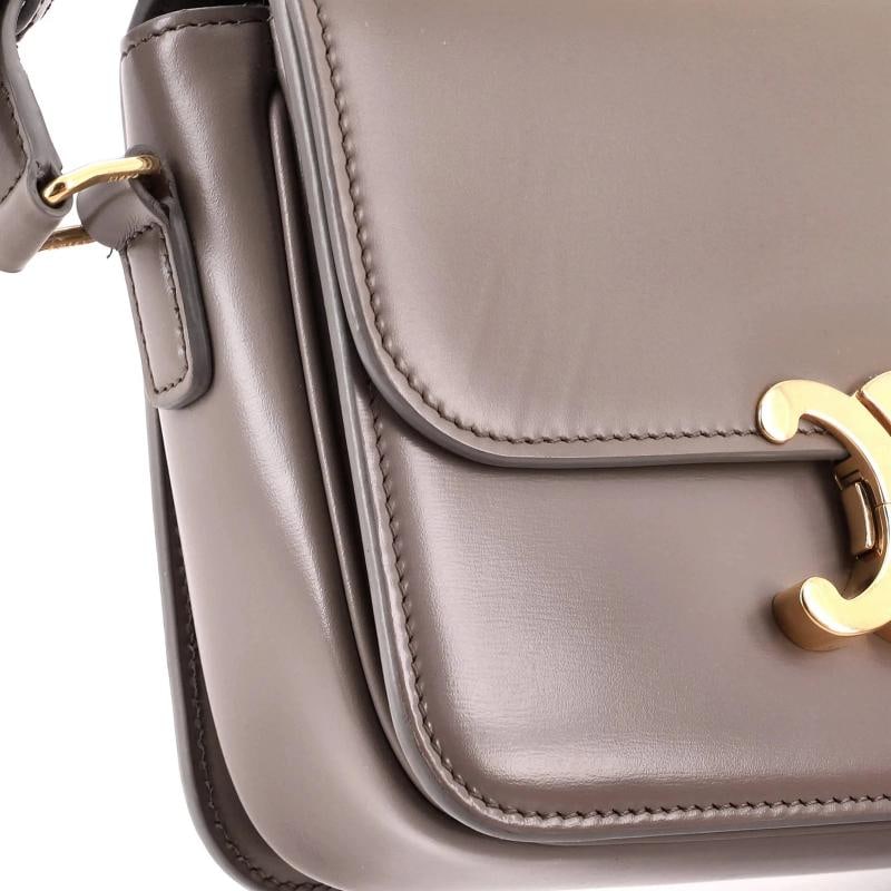Celine Triomphe Shoulder Bag Smooth Calfskin Teen - 7