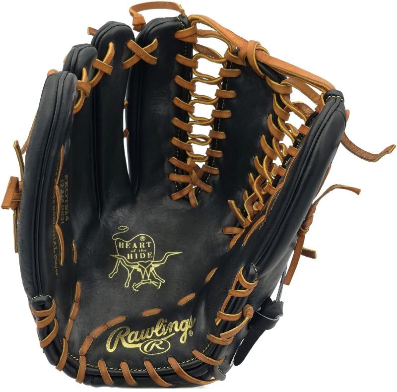 Ken Griffey Jr. Black Rawlings Heart of the Hide Signed Glove Beckett BAS - 3
