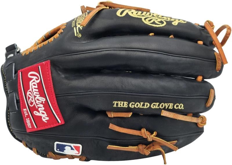 Ken Griffey Jr. Black Rawlings Heart of the Hide Signed Glove Beckett BAS - 4