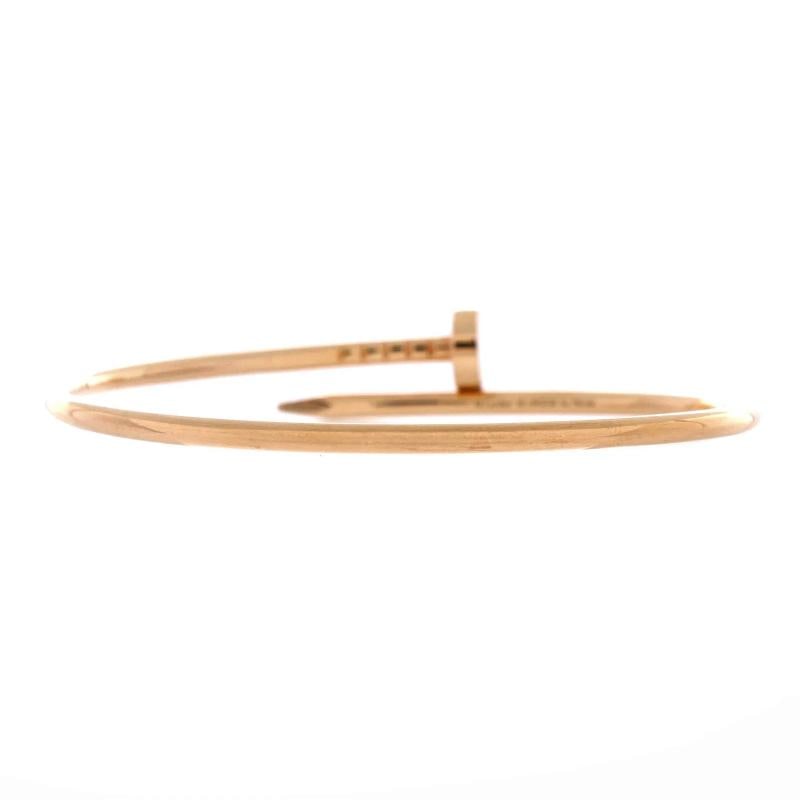 Cartier Juste un Clou Bracelet 18K Rose Gold Small - 3