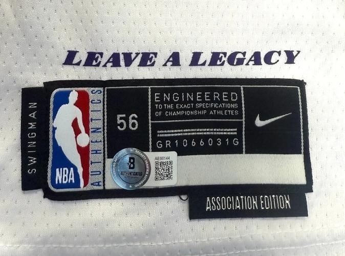 Luka Doncic Los Angeles Signed Jersey Swingman Association 56 NWT Beckett BAS - 5