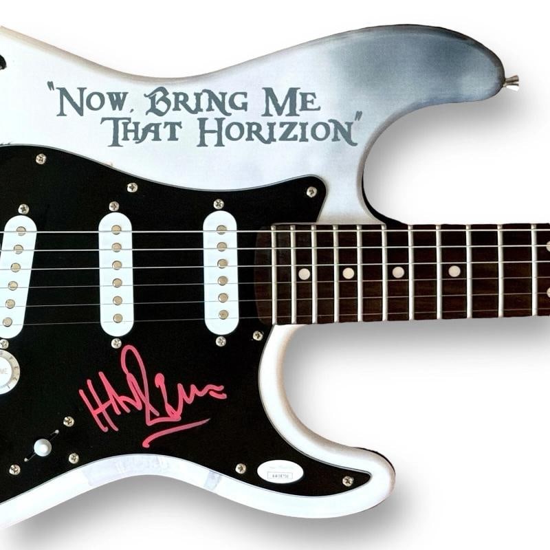 HANS ZIMMER Signed Guitar Custom Graphics JSA COA PIRATES OF THE CARIBBEAN - 2
