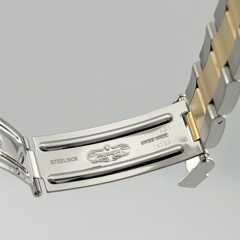 Rolex Yacht Master 169623 Mother of Pearl Sapphire Diamond Dial 18k Gold Steel - 13