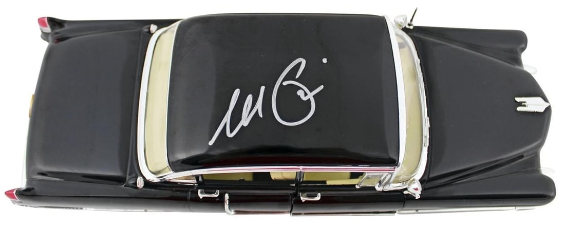 Al Pacino The Godfather Signed 1955 Cadillac LE 1:18 Scale Die Cast Car BAS - 2