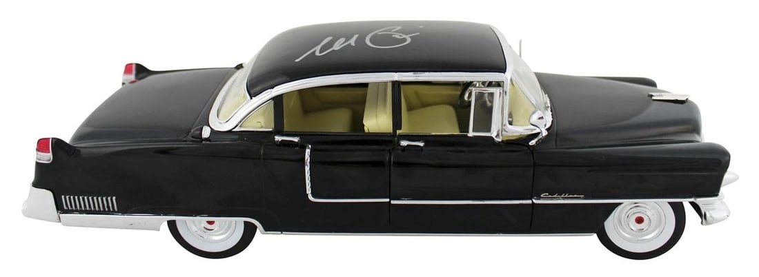 Al Pacino The Godfather Signed 1955 Cadillac LE 1:18 Scale Die Cast Car BAS - 3