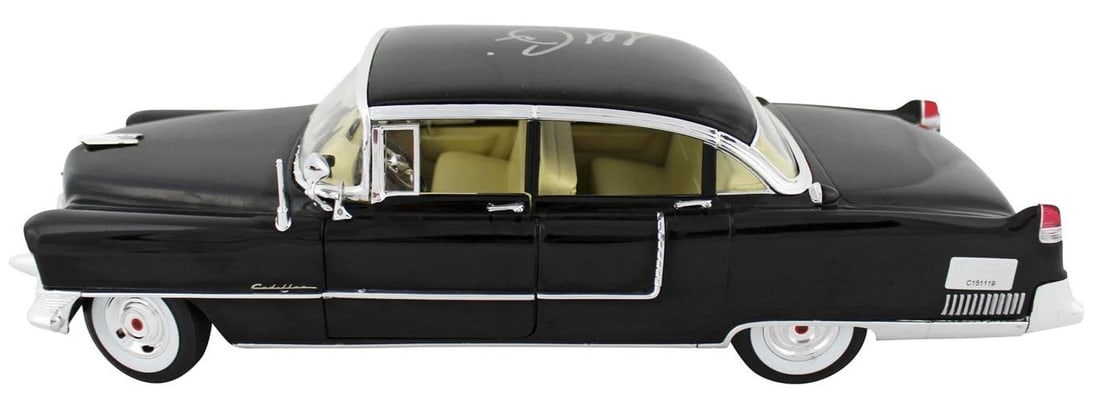 Al Pacino The Godfather Signed 1955 Cadillac LE 1:18 Scale Die Cast Car BAS - 5