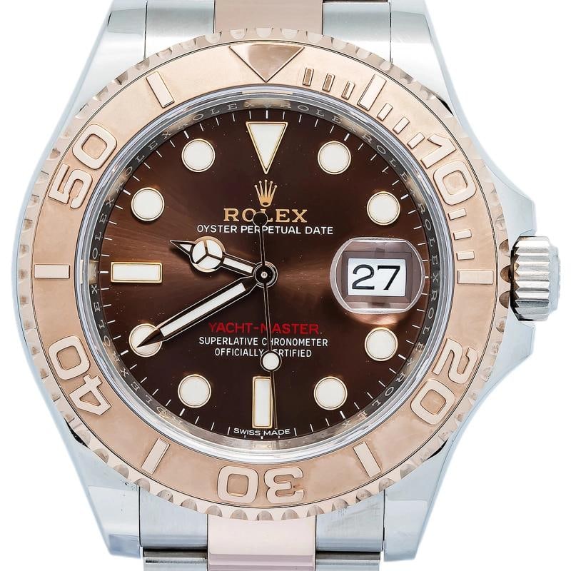Rolex Yacht-Master 116621 2017 Card Oyster Stainless Steel Chocolate Index 40mm - 2