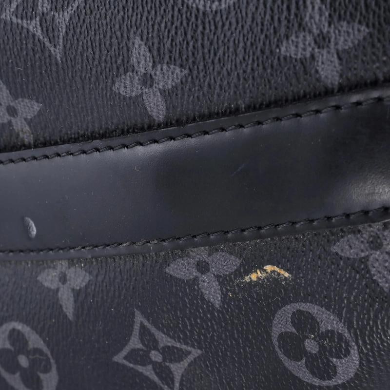 Louis Vuitton Keepall Bandouliere Bag Monogram Eclipse Canvas 55 - 6