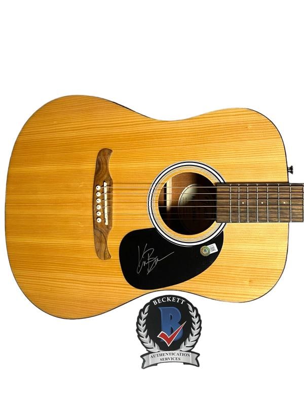 KANE BROWN SIGNED AUTOGRAPH FENDER ACOUSTIC FULL SIZE GUITAR BECKETT BAS: Industry: Music,Signed: Yes,Autograph Authentication: Beckett,Original/Reproduction: Original,Country of Origin: United States