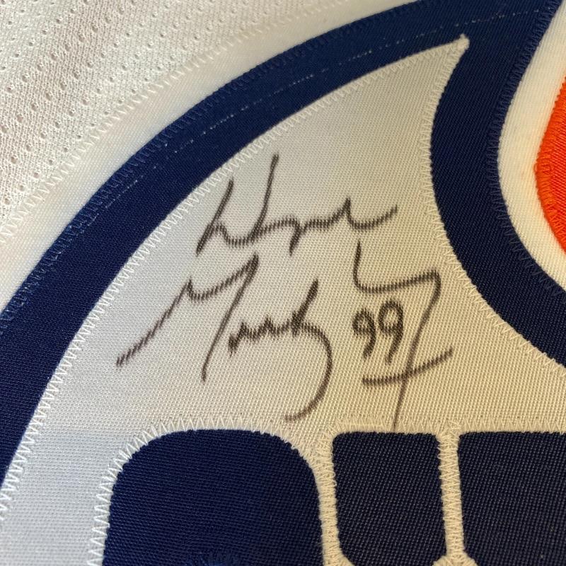 Wayne Gretzky Signed Authentic Edmonton Oilers Game Model Jersey JSA COA - 3