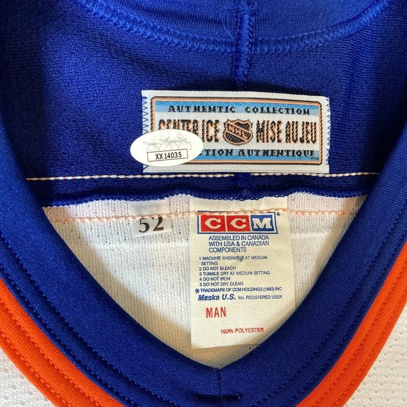 Wayne Gretzky Signed Authentic Edmonton Oilers Game Model Jersey JSA COA - 6