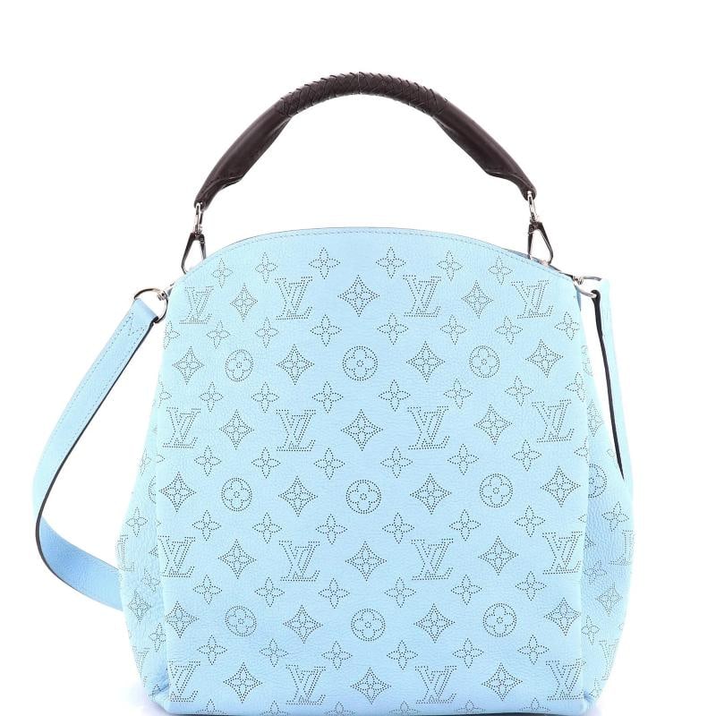 Louis Vuitton Babylone Handbag Mahina Leather PM: Accessories: Extra Strap, With Strap Measurements: Handle Drop 5", Height 11.5", Width 10", Depth 7", Strap Drop 19". Condition: Pre-owned - Excellent,Brand: Louis Vuitton,Exterior Material: Leather,S