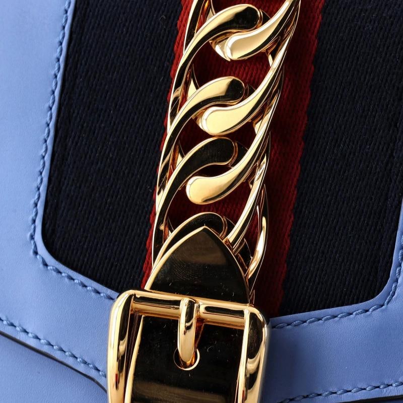 Gucci Sylvie Shoulder Bag Leather Small - 6