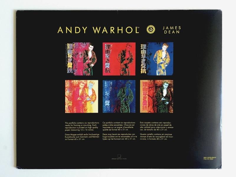 ANDY WARHOL ESTATE RARE 1990 LITHOGRAPH PRINTS~ SET OF 6 - 11