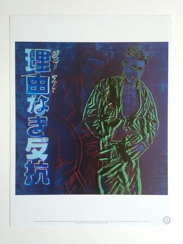 ANDY WARHOL ESTATE RARE 1990 LITHOGRAPH PRINTS~ SET OF 6 - 8