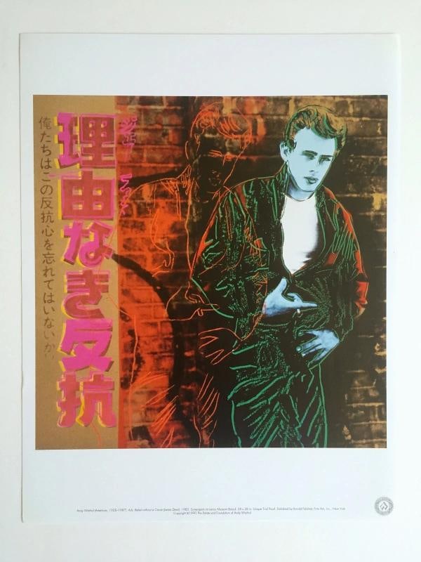 ANDY WARHOL ESTATE RARE 1990 LITHOGRAPH PRINTS~ SET OF 6 - 9