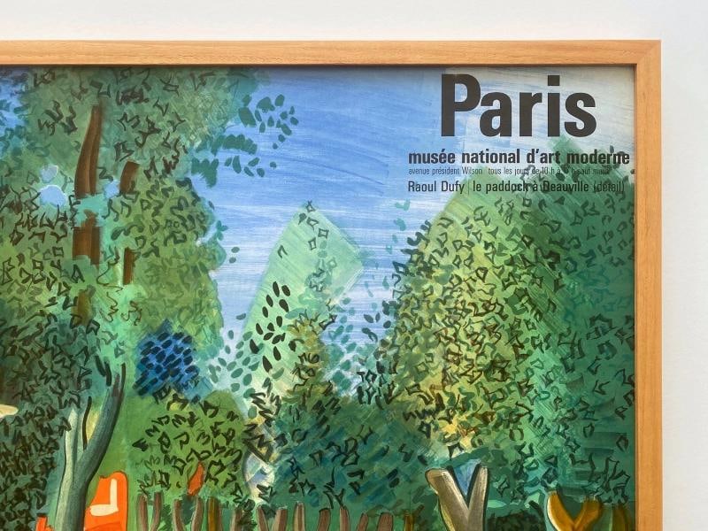 RAOUL DUFY RARE 1964 MOURLOT LITHOGRAPH PRINT FRAMED 1930~(40 3/4" W X 25 5/8" H X 1 1/4" D) - 9