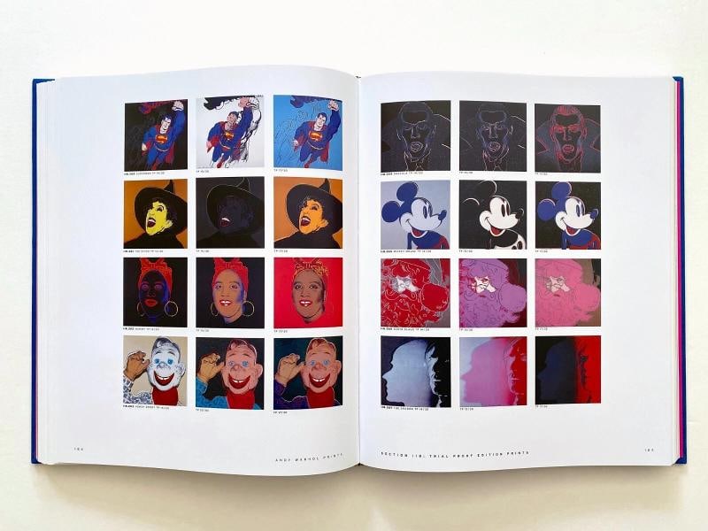 "ANDY WARHOL CATALOGUE RAISONNE" RARE 4TH REV ED LANDMARK VOLUME HC POP ART BOOK - 10