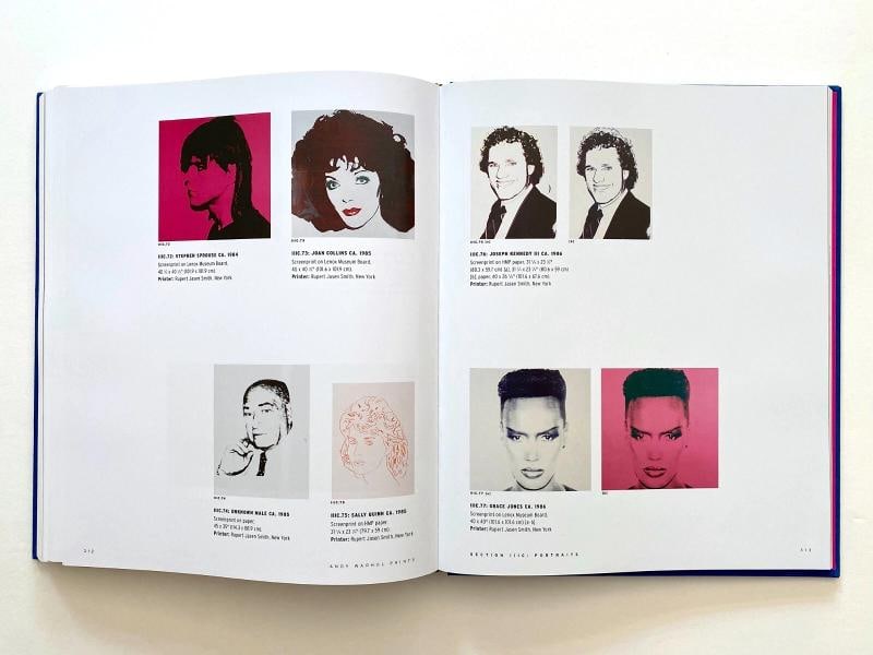 "ANDY WARHOL CATALOGUE RAISONNE" RARE 4TH REV ED LANDMARK VOLUME HC POP ART BOOK - 11