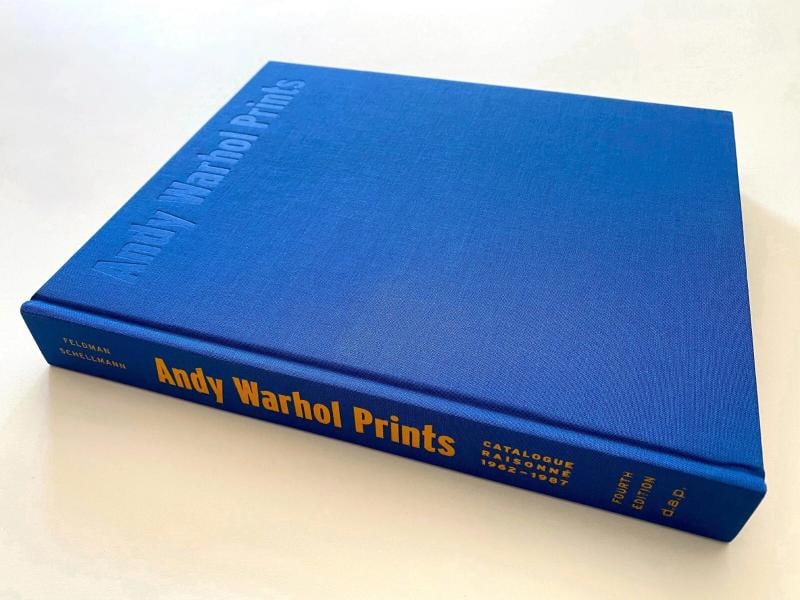 "ANDY WARHOL CATALOGUE RAISONNE" RARE 4TH REV ED LANDMARK VOLUME HC POP ART BOOK - 2